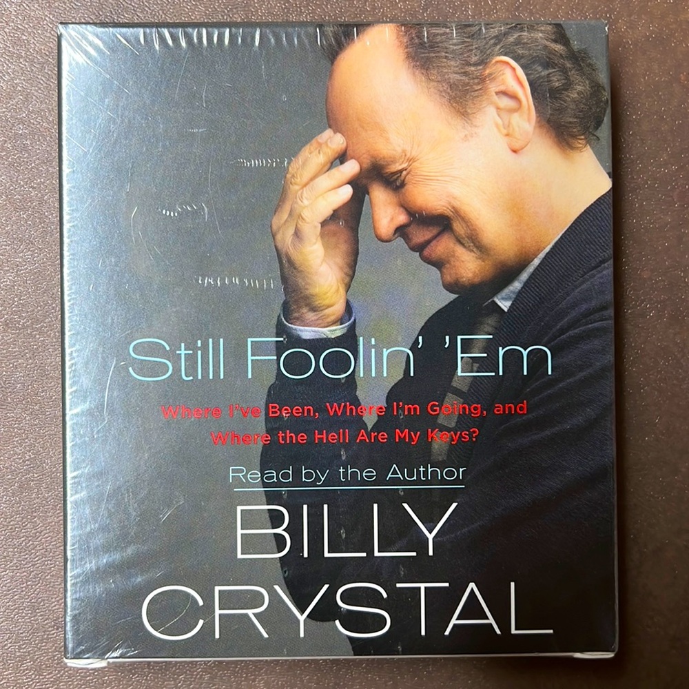 Still Foolin' 'Em Billy Crystal Memoir Audio Book CDs Discs Read by Author NWT